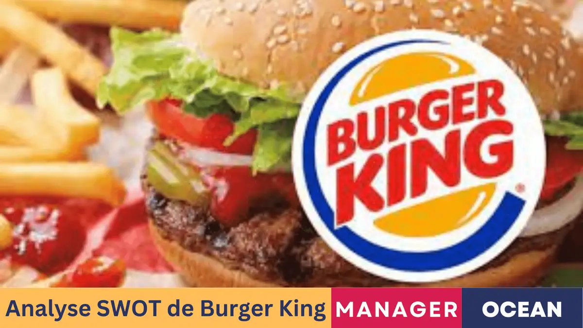 Tableau de menu Burger King 2023