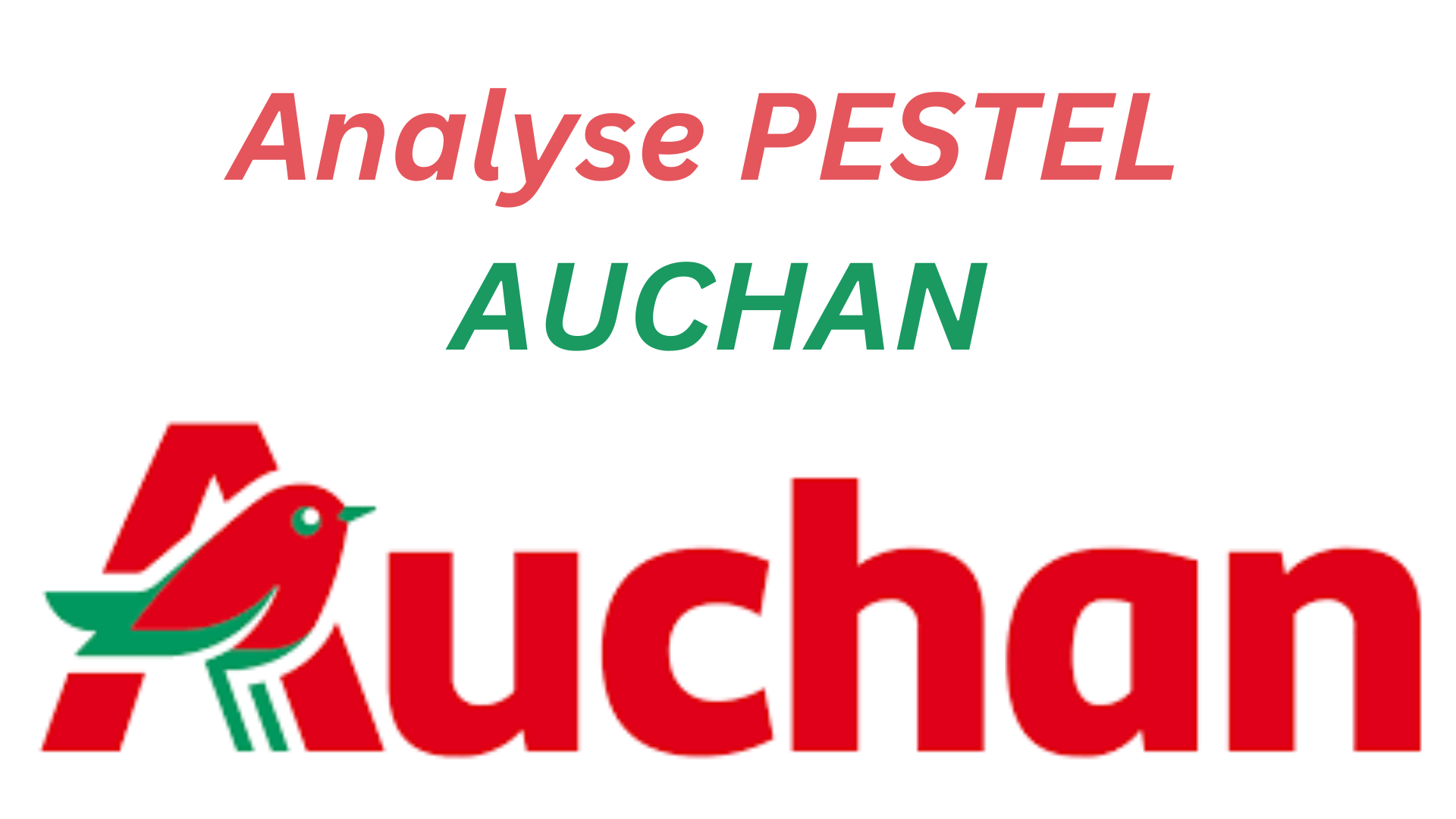 Analyse PESTEL Auchan en France 2024, diagnostic du macro environnement de l'enseigne Auchan