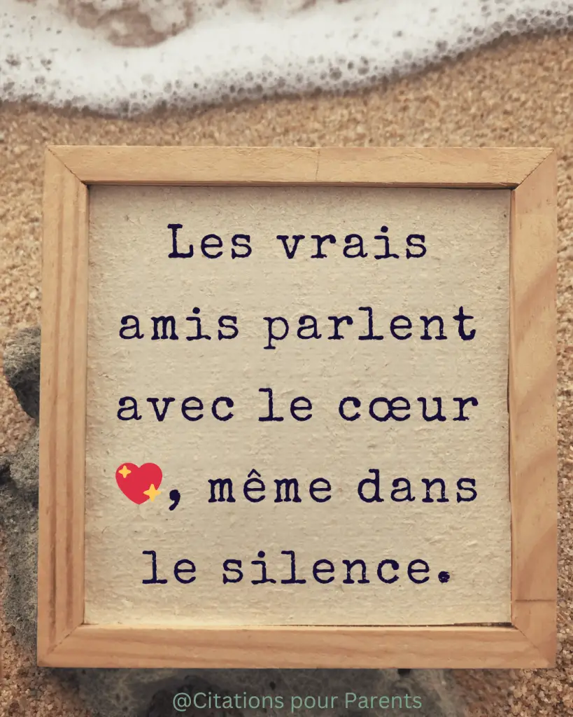 texte sur les vrais amis 2025 Les vrais amis parlent avec le cœur 💖, même dans le silence 🤫.