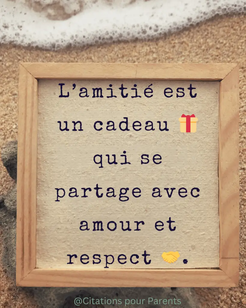 texte sur l'amitié fidèle L’amitié est un cadeau 🎁 qui se partage avec amour et respect 🤝.