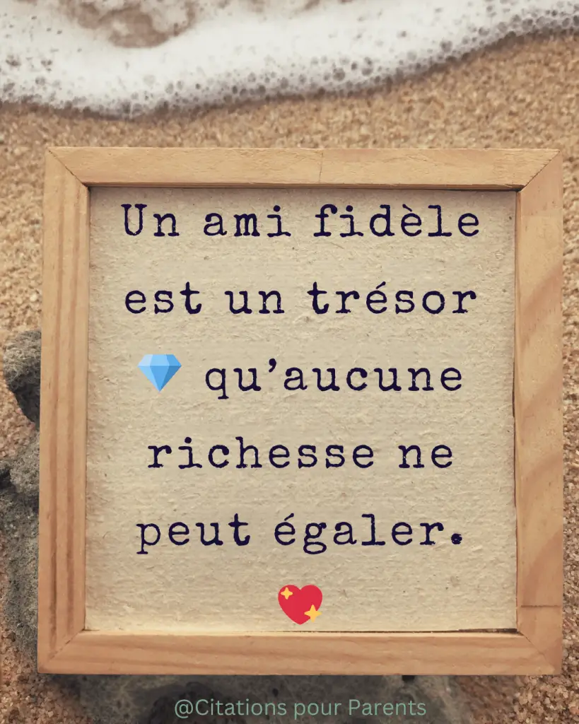 texte ami vrai Un ami fidèle est un trésor 💎 qu’aucune richesse ne peut égaler. 💖