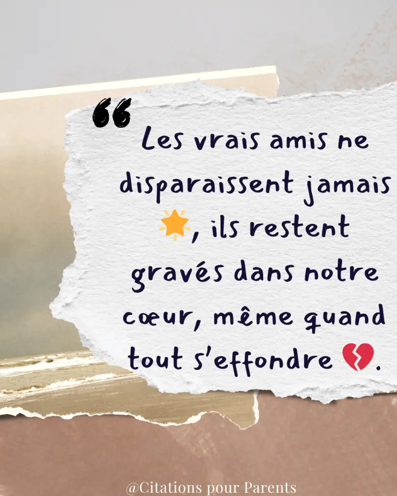 texte d'amitié sincère qui fait pleurer Les vrais amis ne disparaissent jamais 🌟, ils restent gravés dans notre cœur, même quand tout s’effondre 💔.