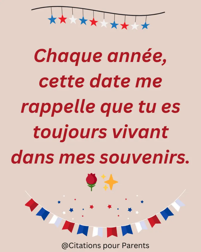 proverbe décès anniversaire Chaque année, cette date me rappelle que tu es toujours vivant dans mes souvenirs. 🌹✨