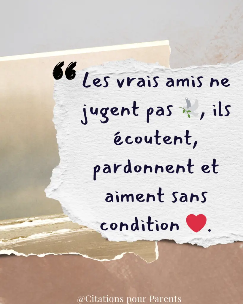 proverbe amitié sincère en 2025 Les vrais amis ne jugent pas 🕊️, ils écoutent, pardonnent et aiment sans condition ❤️.