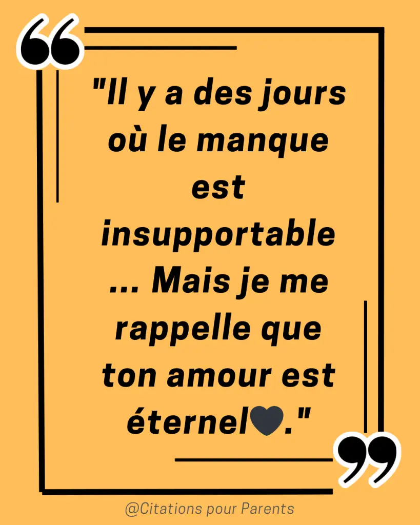 tu me manques papa citation "Il y a des jours où le manque est insupportable… Mais je me rappelle que ton amour est éternel 💫🖤."