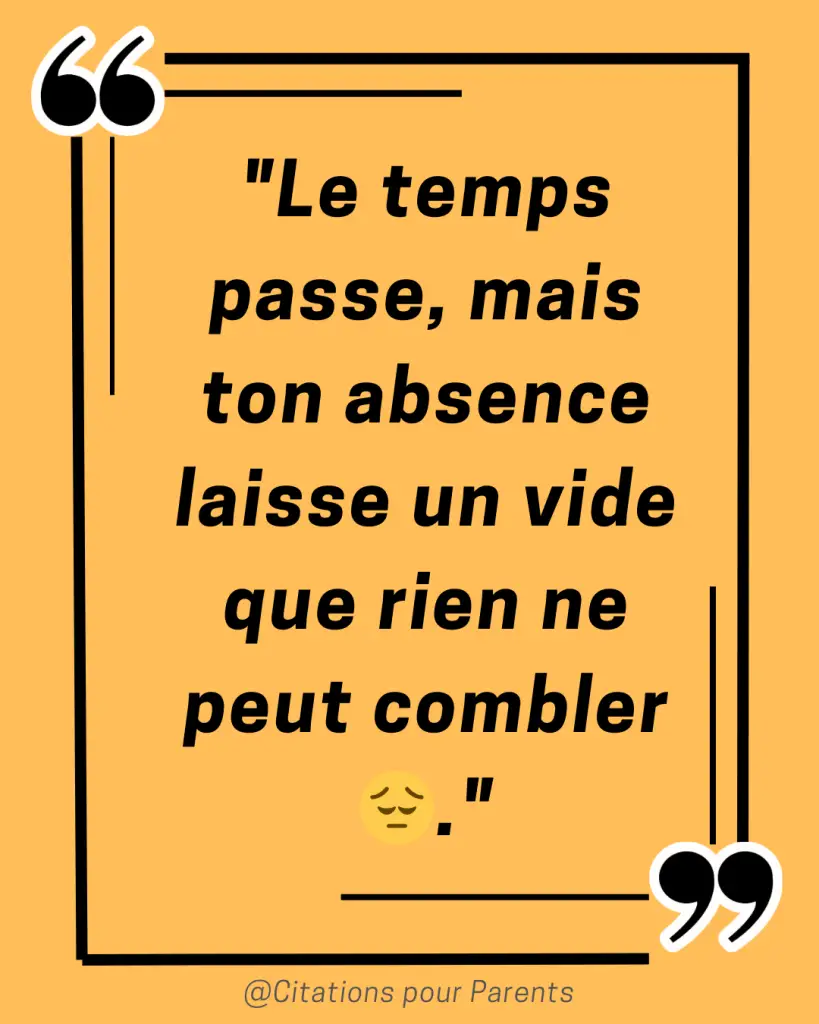 citations papa décédé en 2025 "Le temps passe, mais ton absence laisse un vide que rien ne peut combler 😔."